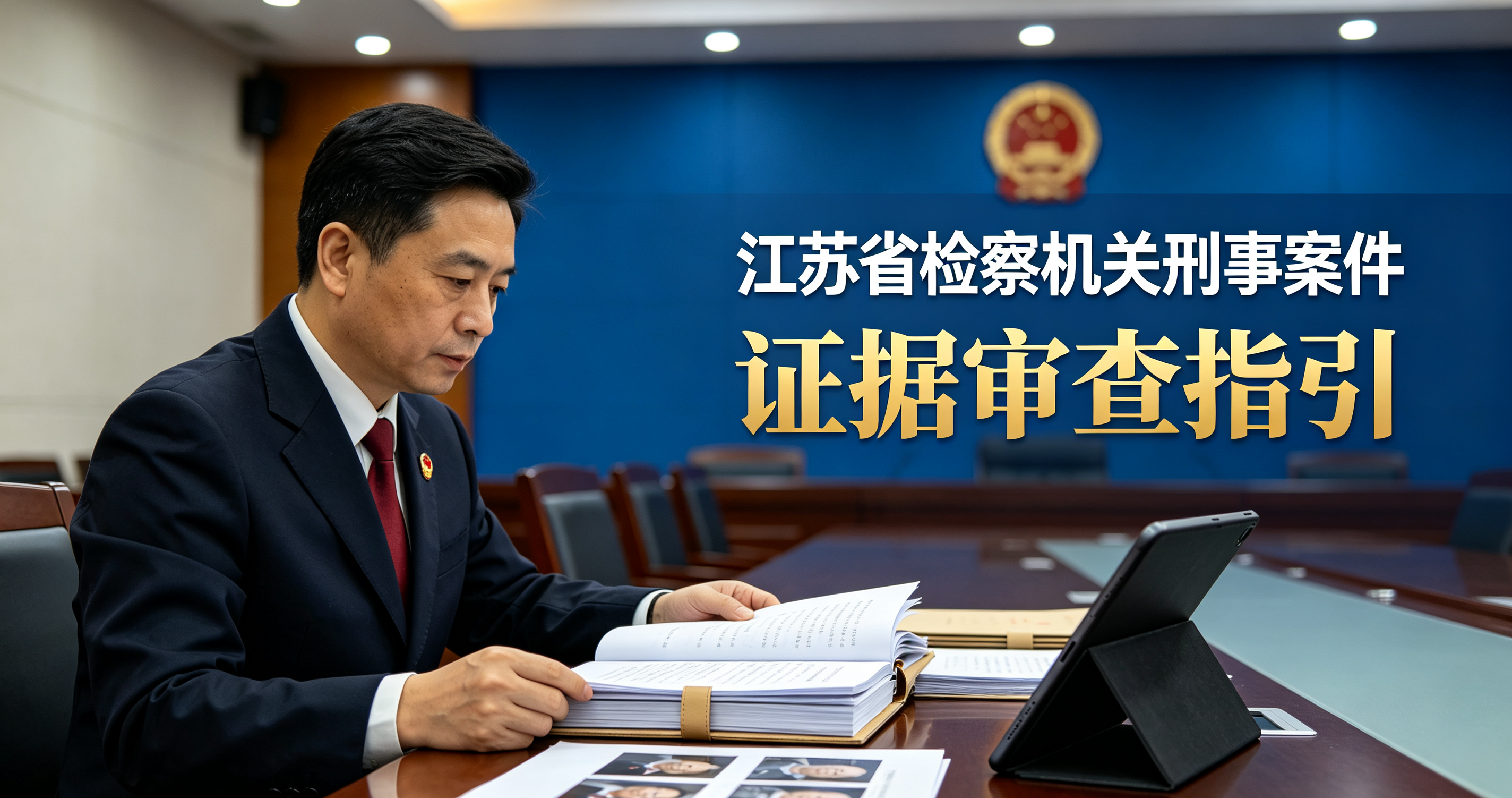 江苏省检察机关刑事案件证据审查指引